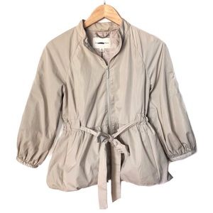 Banana Republic Bubble Hem Cinch Waist Jacket